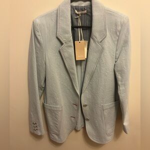 Sessun DENIM LIGHT BLUE BLAZER BNWT